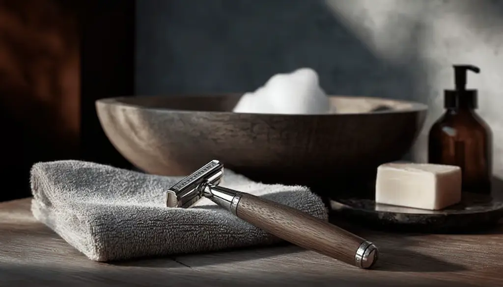 rituel rasage à l'ancienne