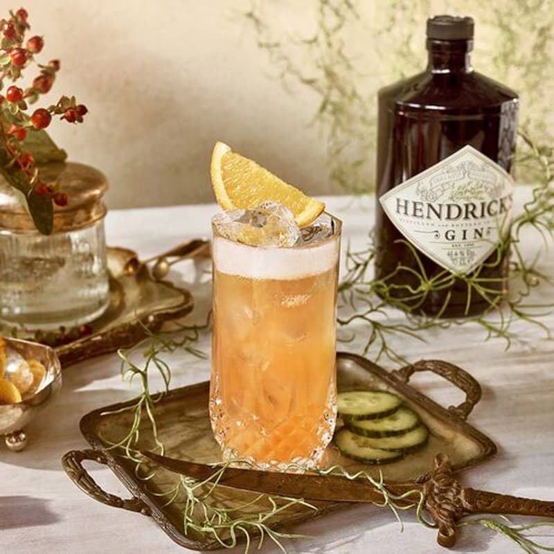 La collection insolite de cocktails d'Hendrick's : Garibaldi Sbagliato