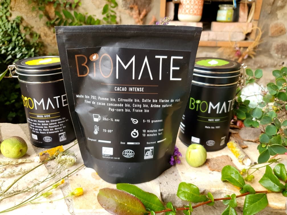 Biomate : maté cacao intense