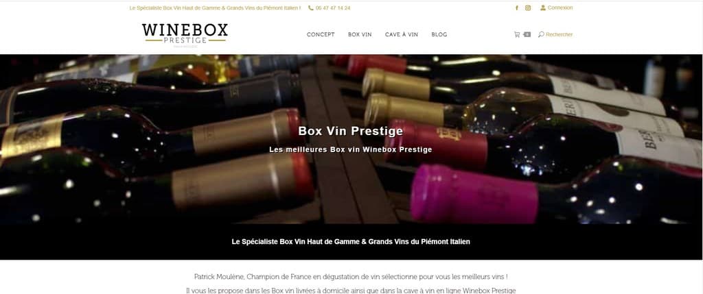 winebox prestige