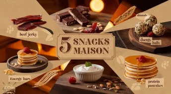 5 recette de collations riches en protéines maison pour sportifs