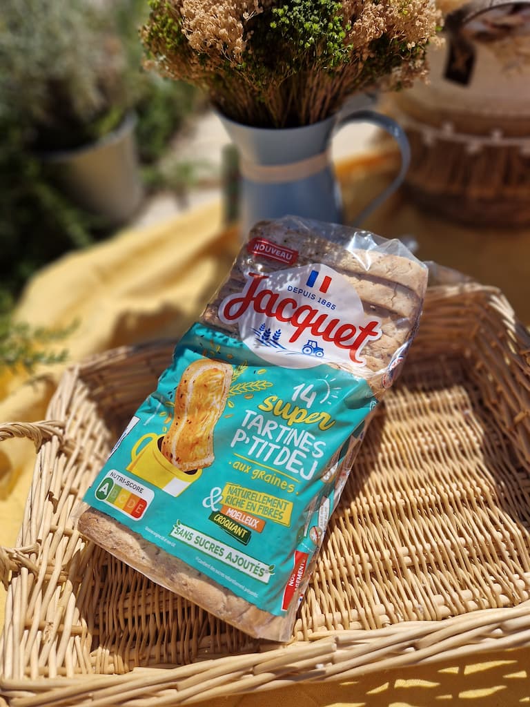 uper Tartines P’tit Dej aux Graines JACQUET