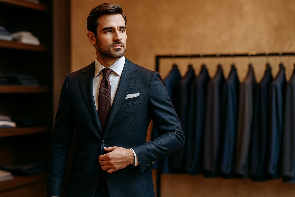 L’art du costume sur mesure pour hommes modernes