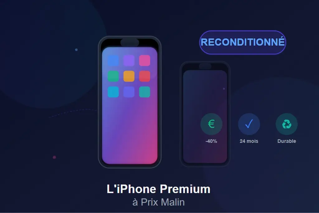 Pixmania iPhone reconditionné certifié au meilleur prix