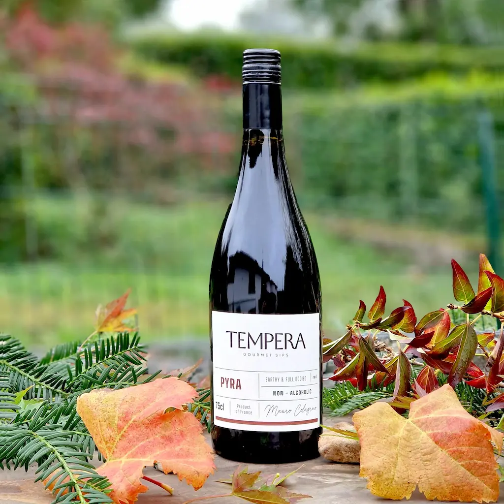 vin sans alcool signé Mauro Caulagreco