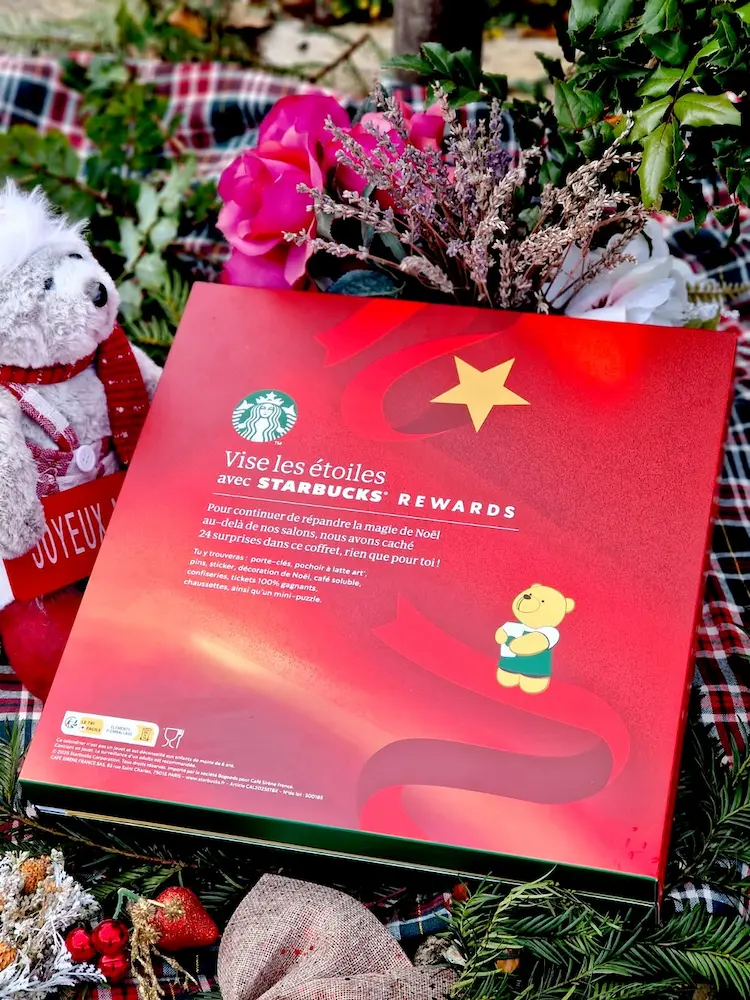 Calendrier de l'avent Starbucks
