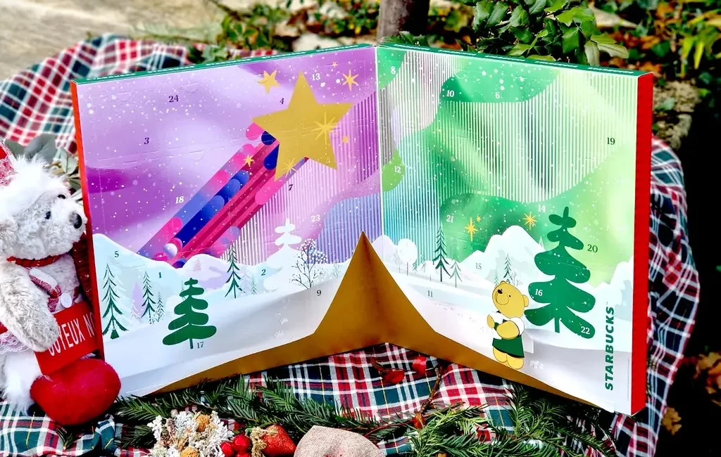 Calendrier de l'avent Starbucks
