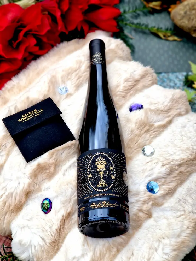 étiquette ornée de cristaux Swarovski®