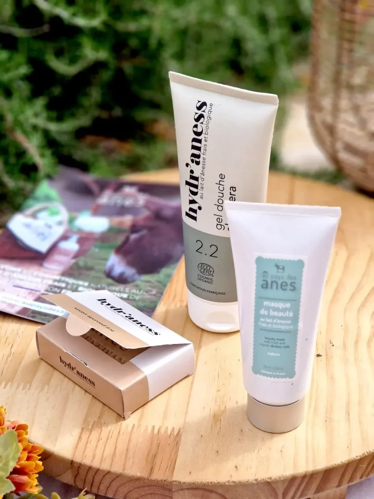 Soins aux lait d'ânesse