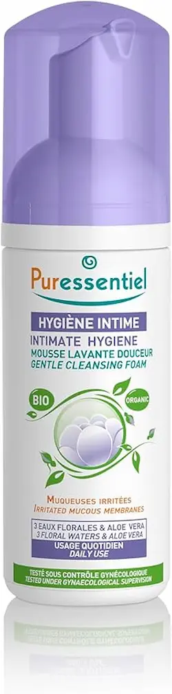 Mousse lavante intime Puressentiel