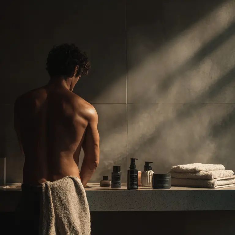 Soins hygiène intine homme