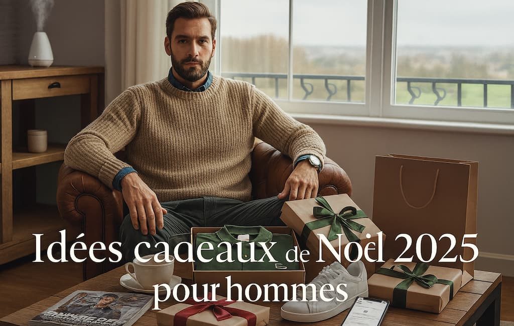 Idée cadeau mode homme les 3 tendances de l'hiver 2025