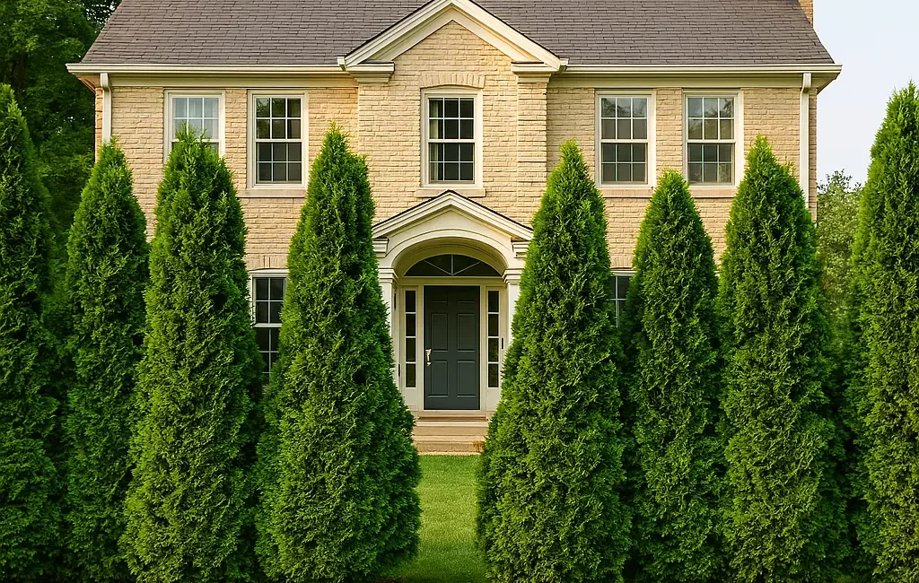Thuya l’arbuste parfait pour une haie occultante