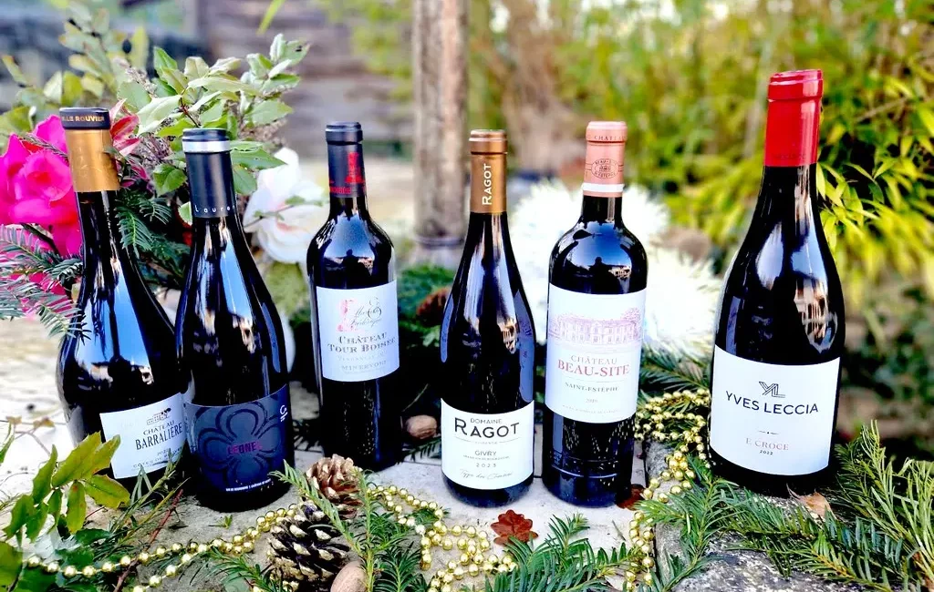 Vins rouges Nouvel An 2026 6 cuvées de 12 à 35€