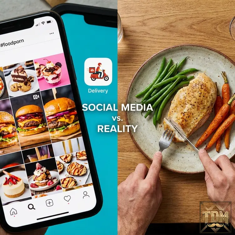 Food Porn Instagram versus vrai repas maison simple