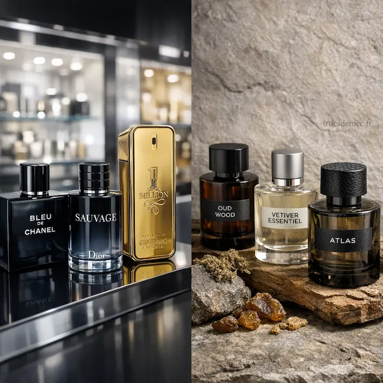 Parfums de niche et parfums designers : différences de philosophie et de création