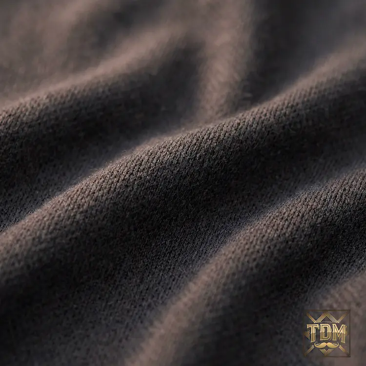 Gros plan sur un tissu respirant en Modal pour caleçon anti-transpiration.