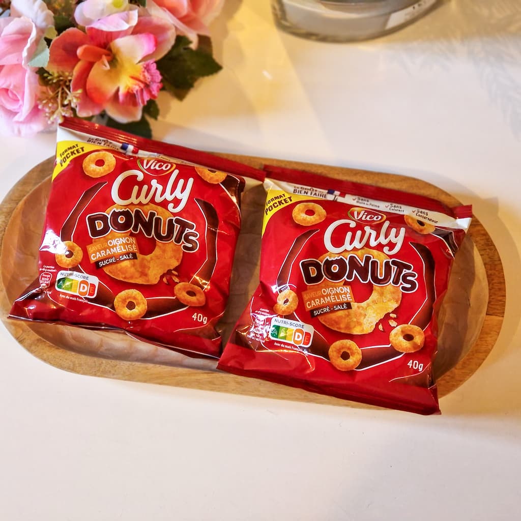 Curly Donuts Oignon Caramélisé