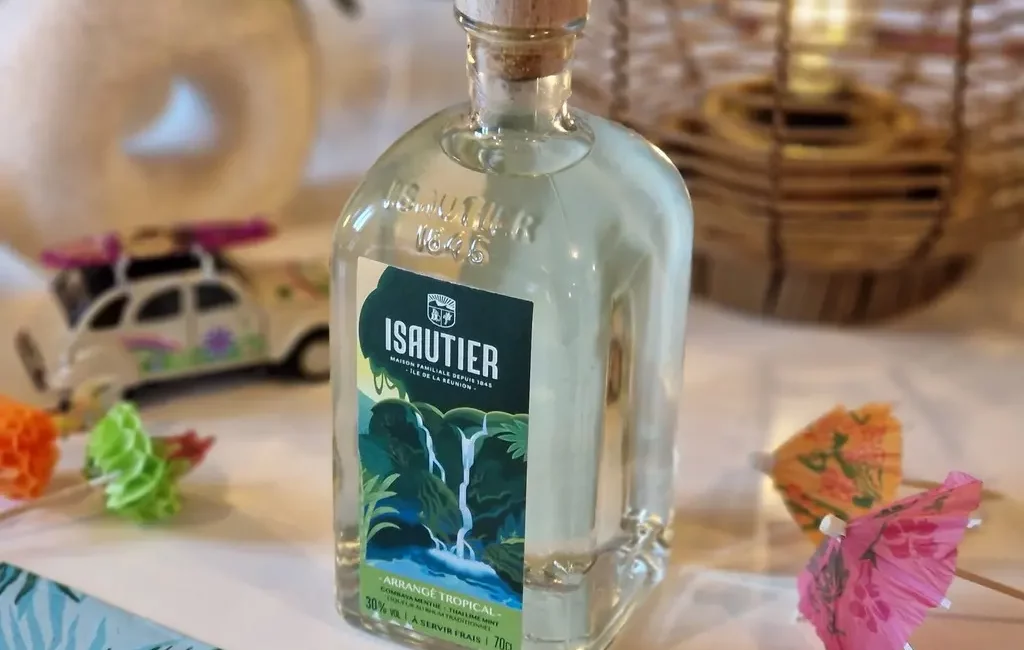 Arrangé Tropical Combava Menthe le twist fraîcheur d'Isautier