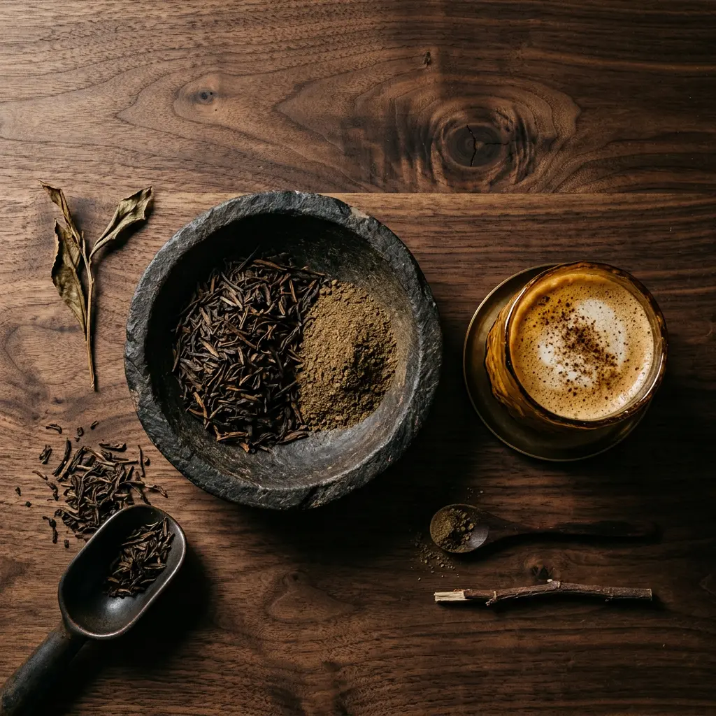 Thé vert torréfié