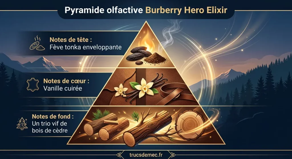Pyramide olfactive Hero Elixir