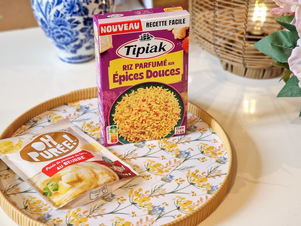 purée Oh Purée riz Tipiak épices douces Degusta Box avril 2026