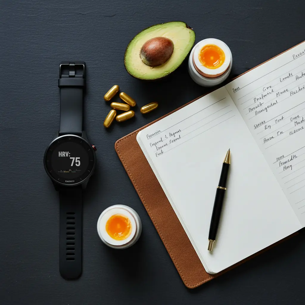 Biohacking masculin : suivi HRV et nutrition après 40 ans

