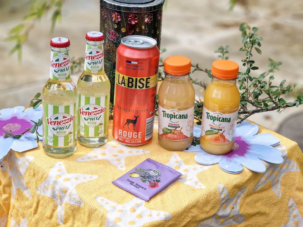 boissons pour pique-nique