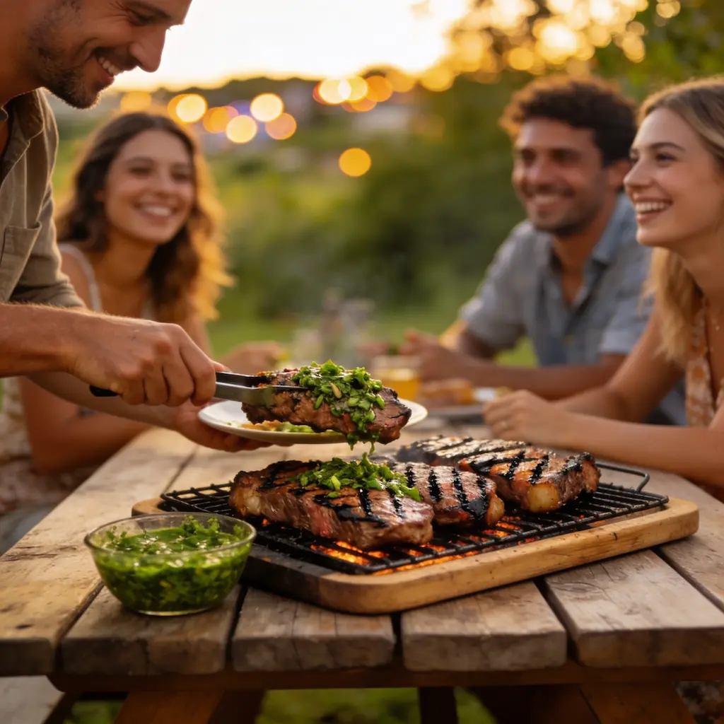 Partager un barbecue entre amis grâce à une marinade maison savoureuse