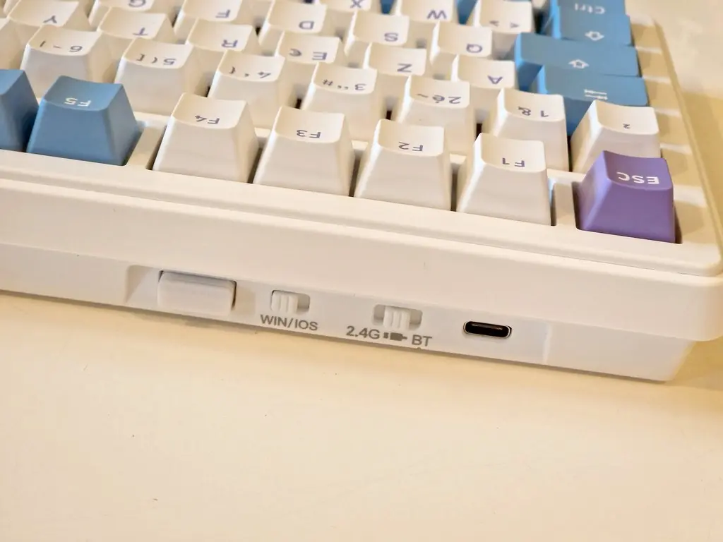 Connectiques du clavier