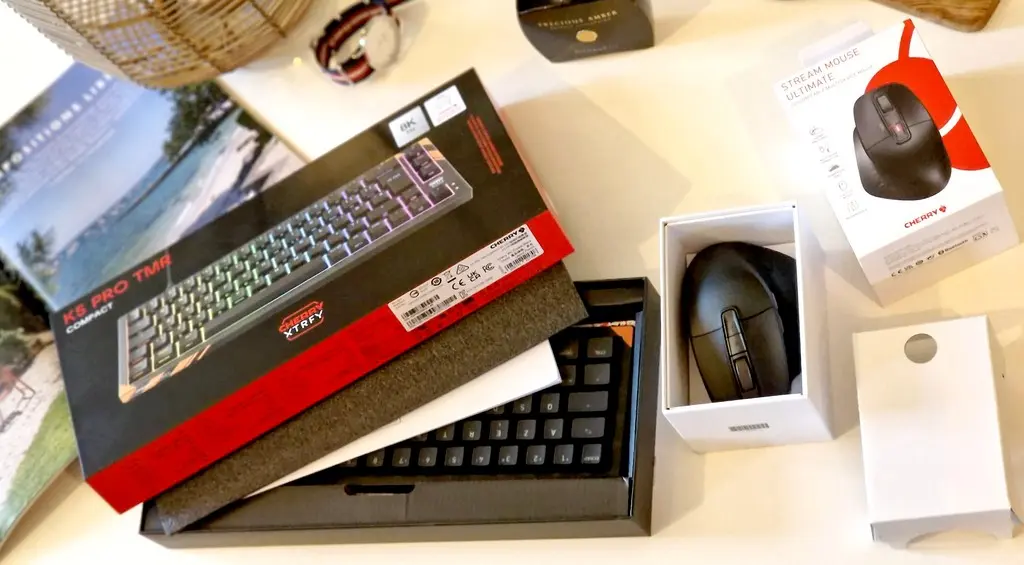 Installation gaming avec clavier CHERRY